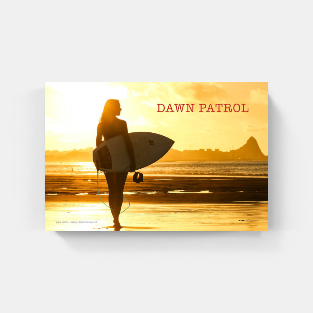 Dawn Patrol surfing poster