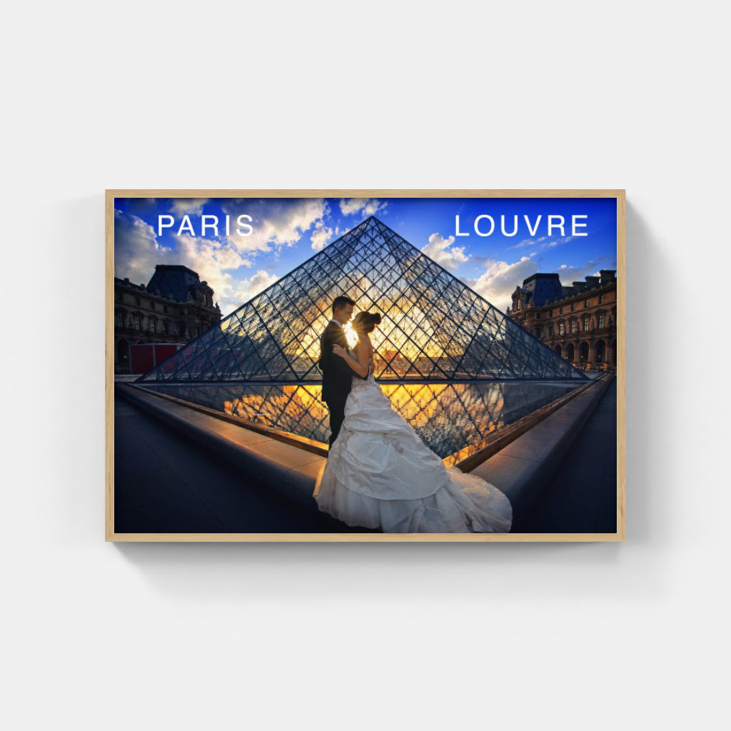 Musée du Louvre Paris poster