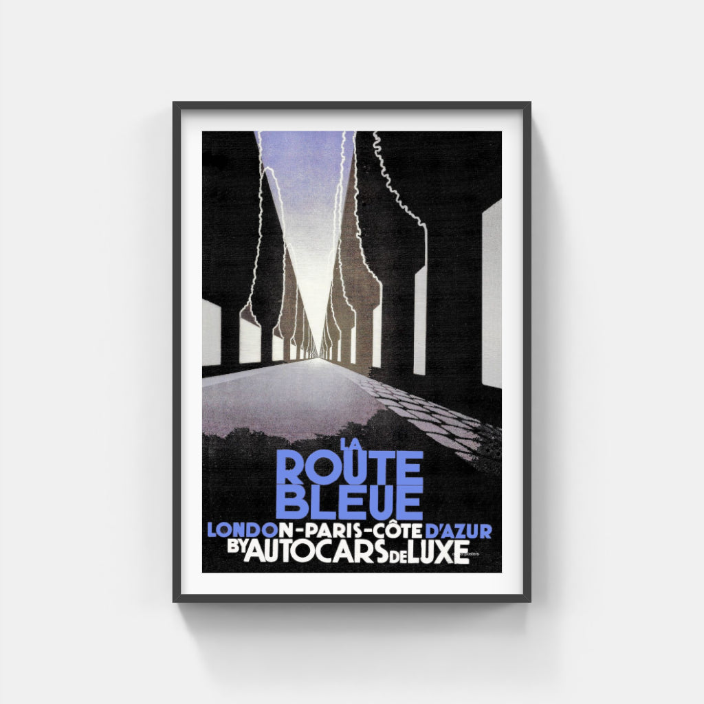 Route Bleue poster