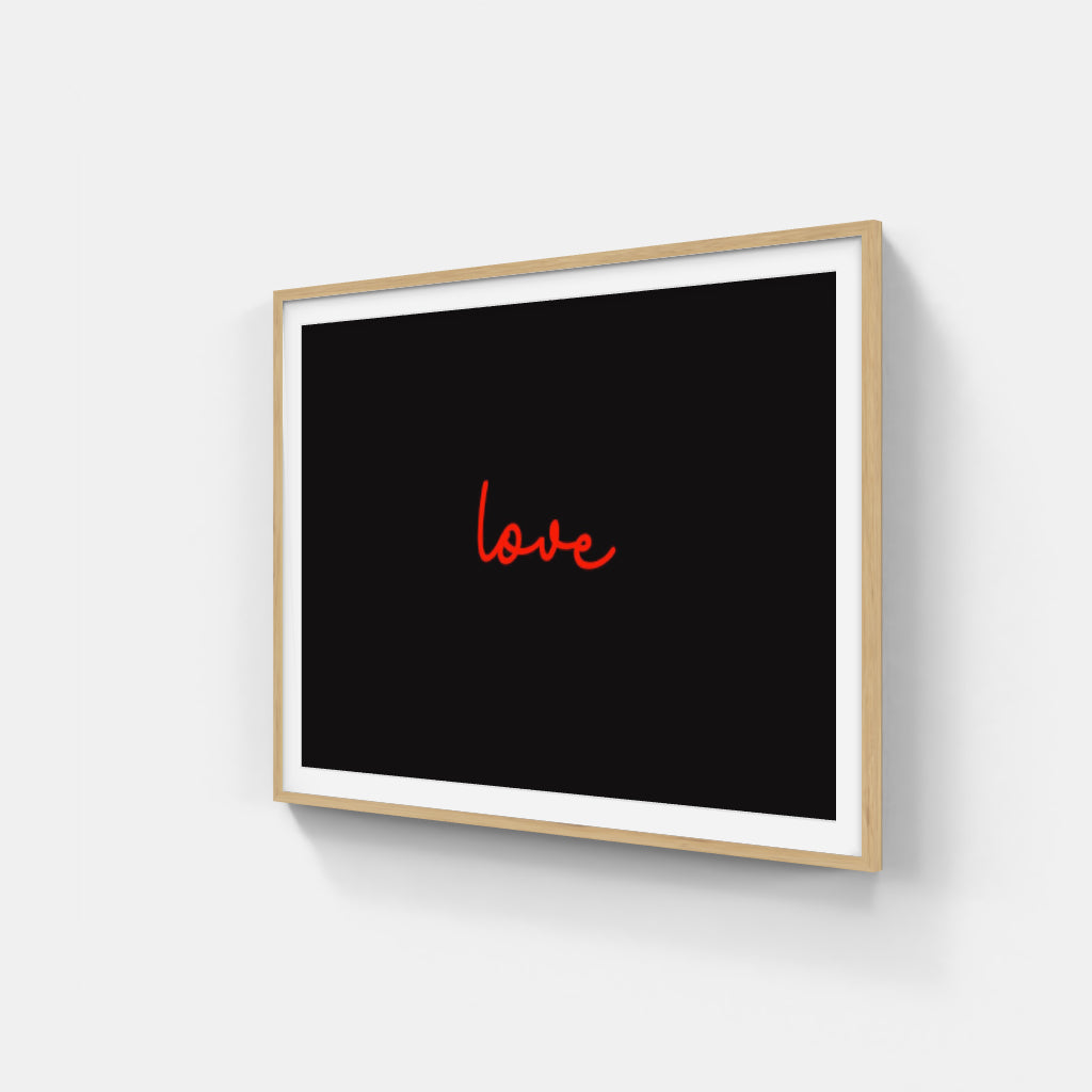 One Little Word love poster