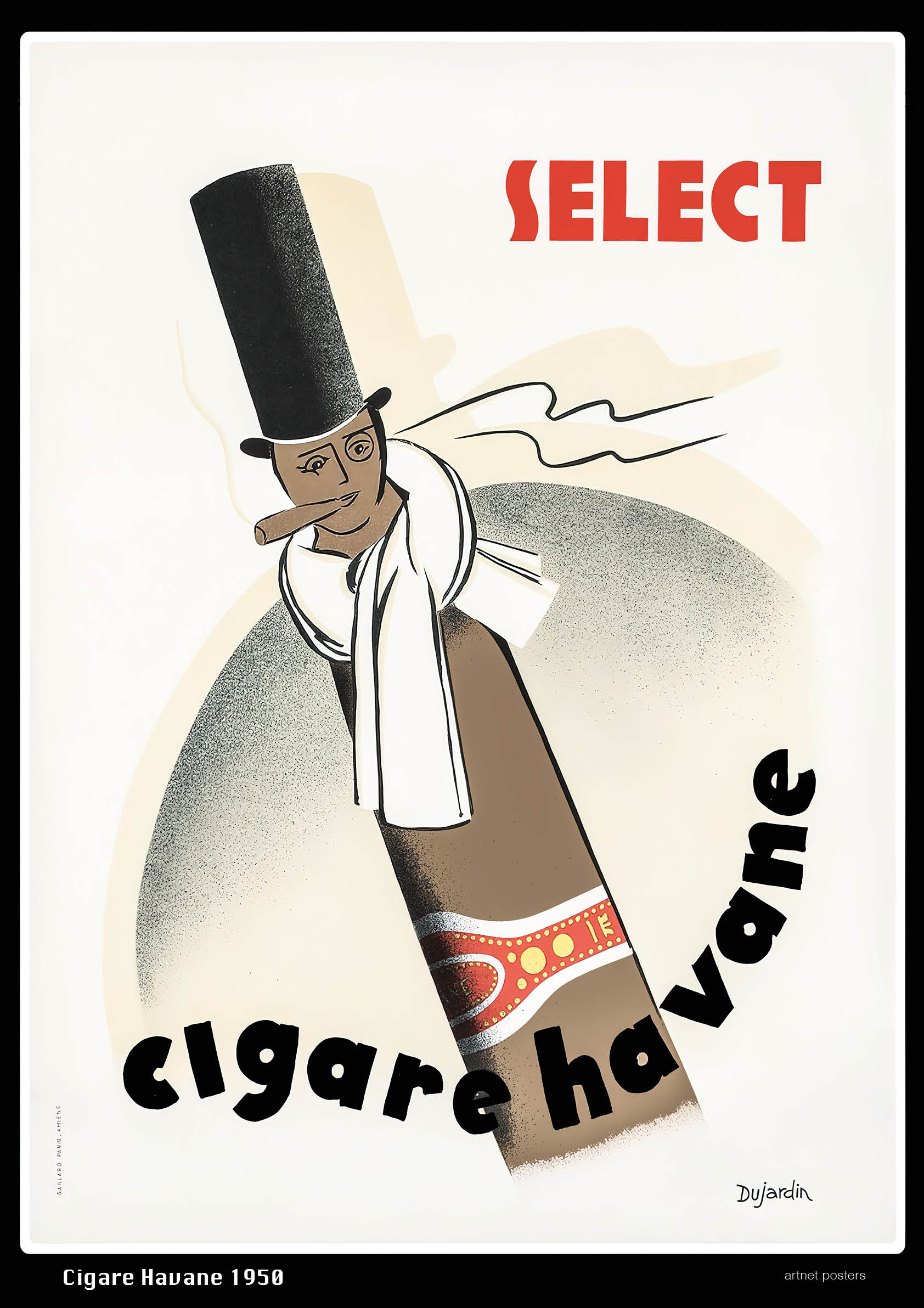 Cigar Havane Vintage Poster