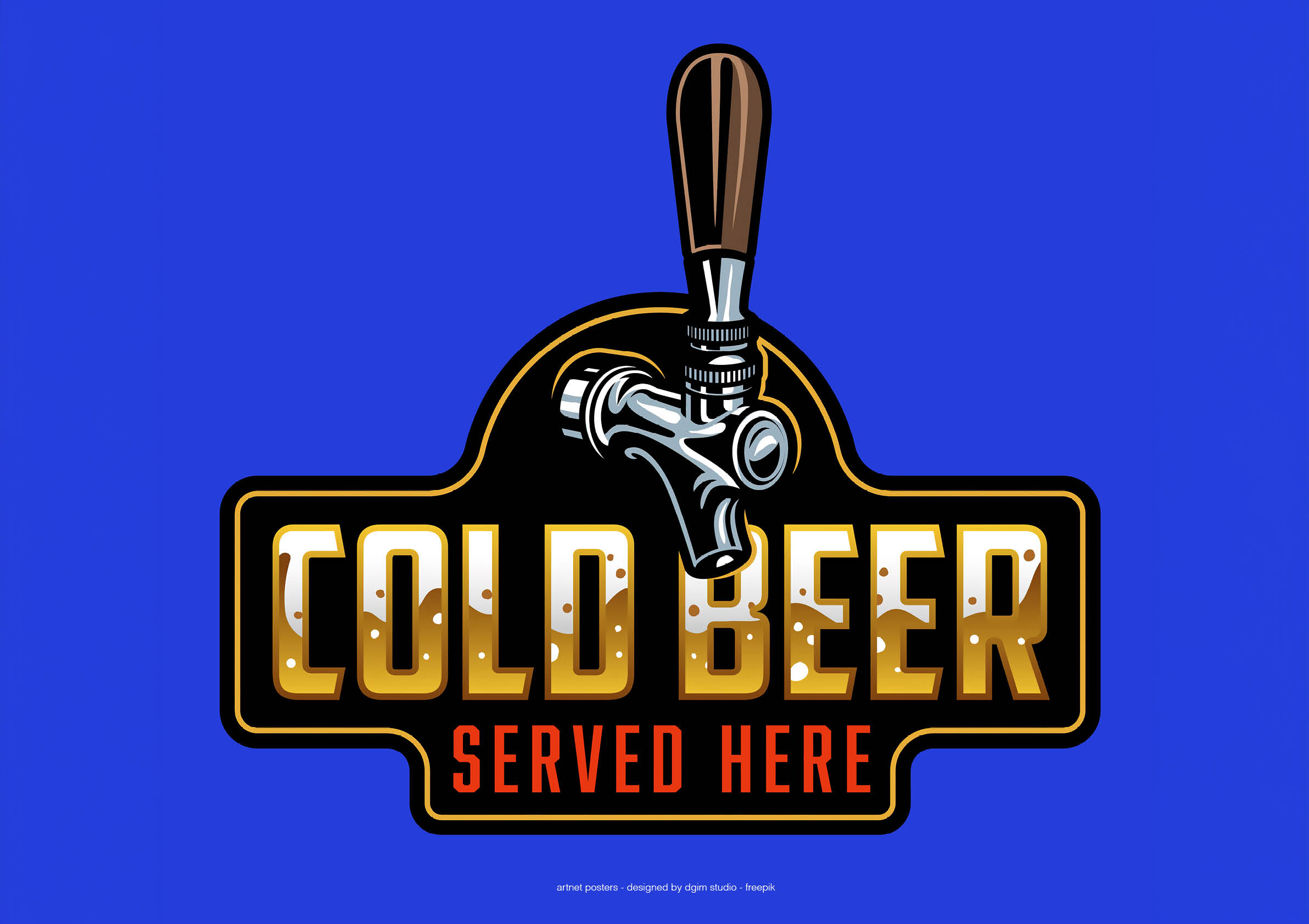 Cold Beer poster