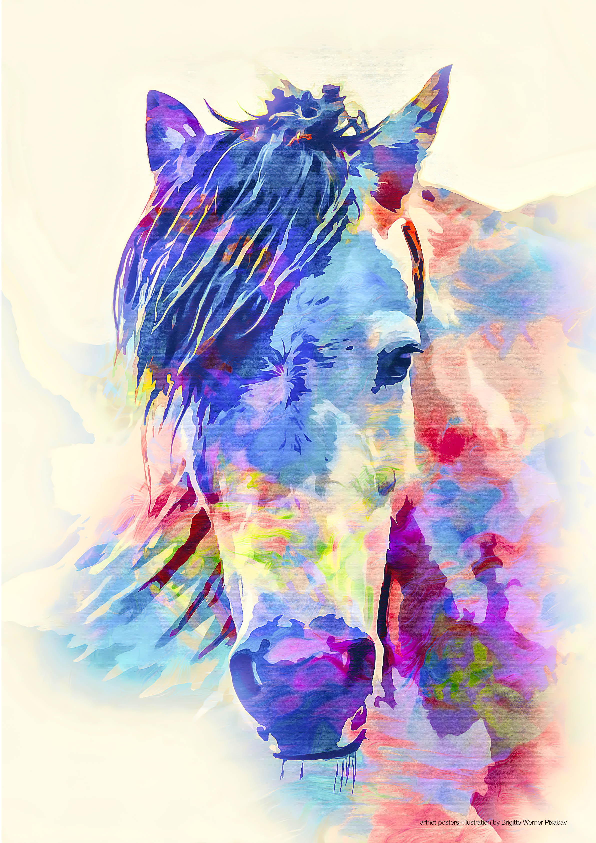 A Horse of Different Colours - poster