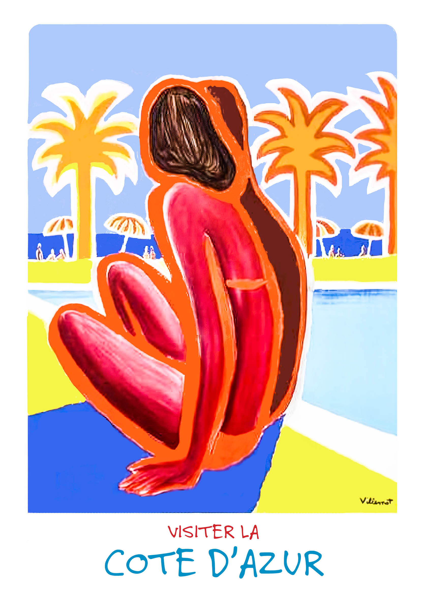 Côte d'Azur - Riviera poster