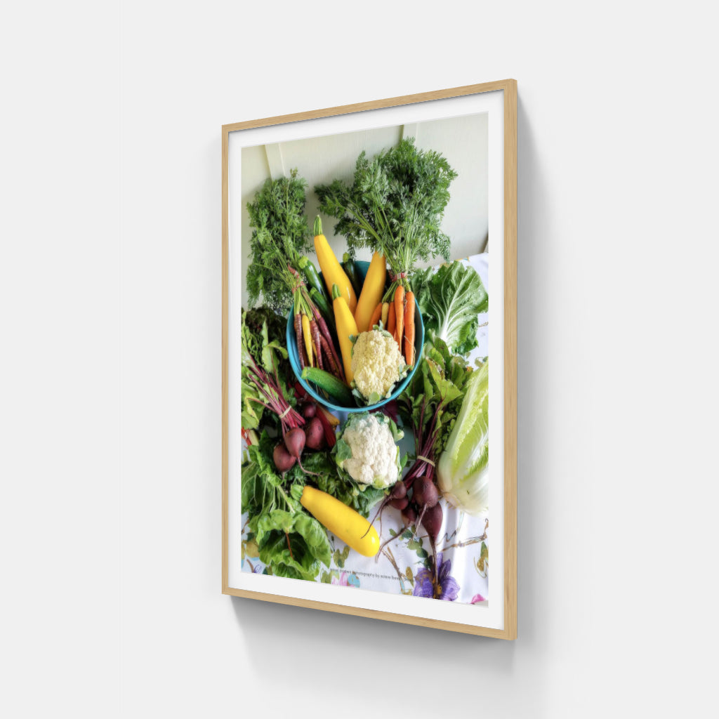 Raw Vegetables poster