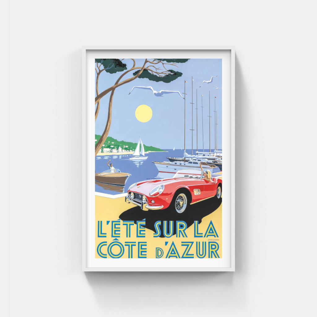 Été sur la Côte d'Azur poster