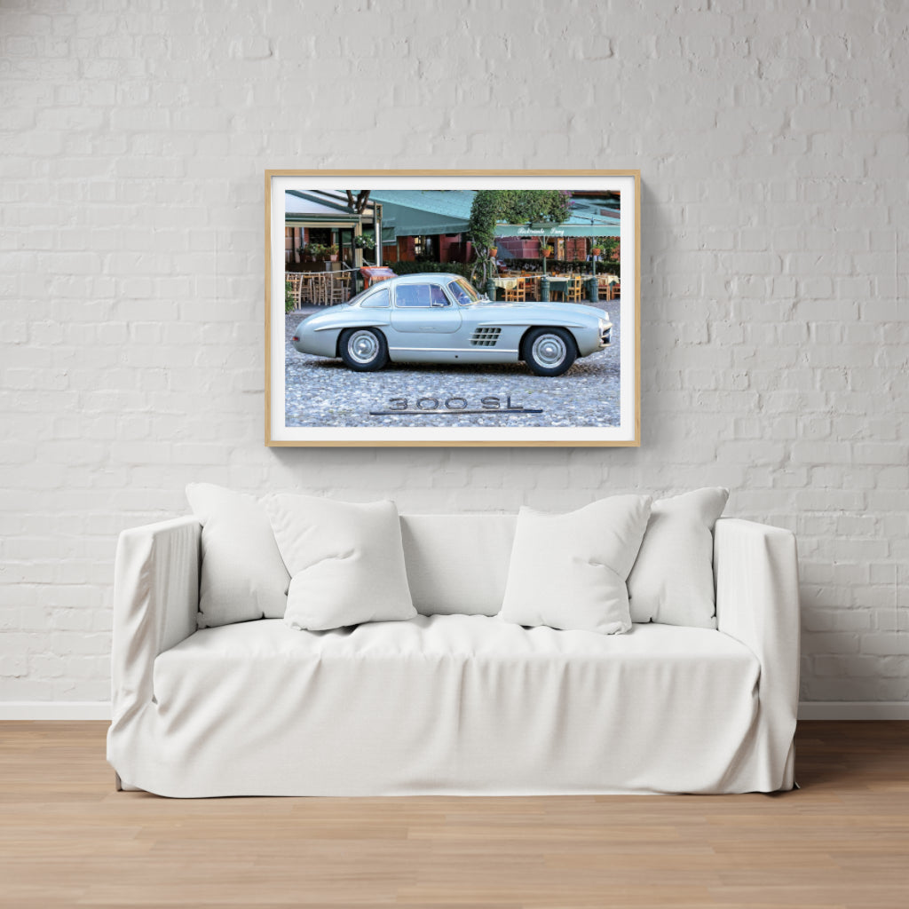 Mercedes Benz 300 SL Gullwing poster