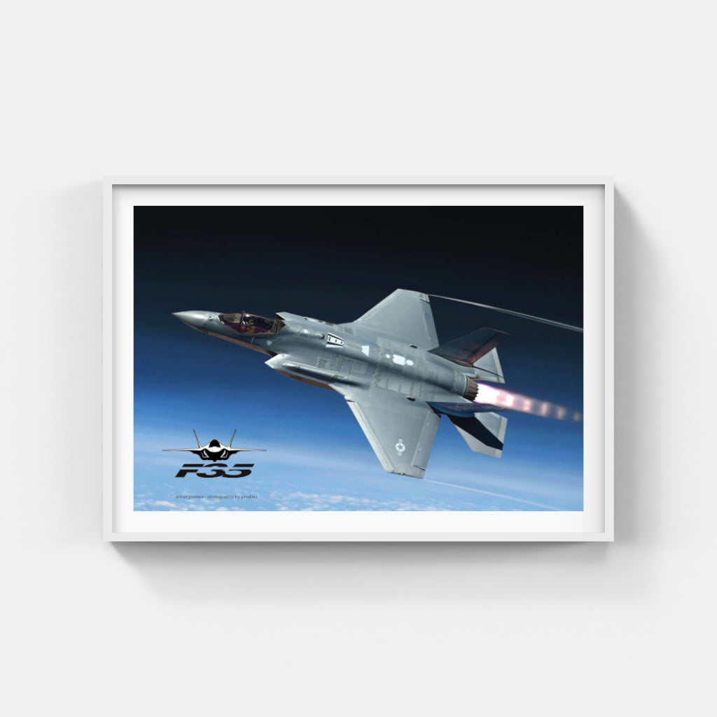 F35 Lightning poster