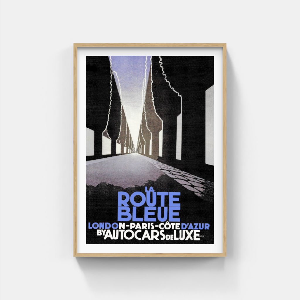 Route Bleue poster