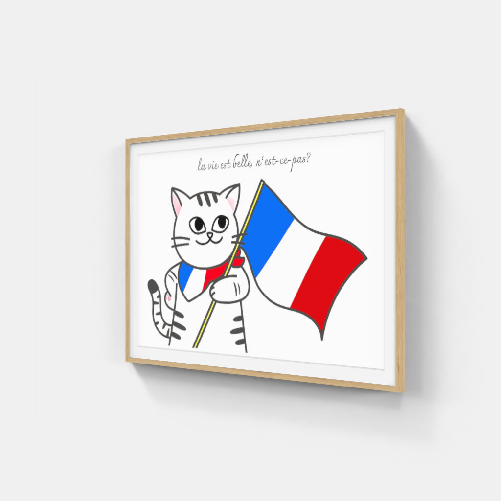 French Chat poster