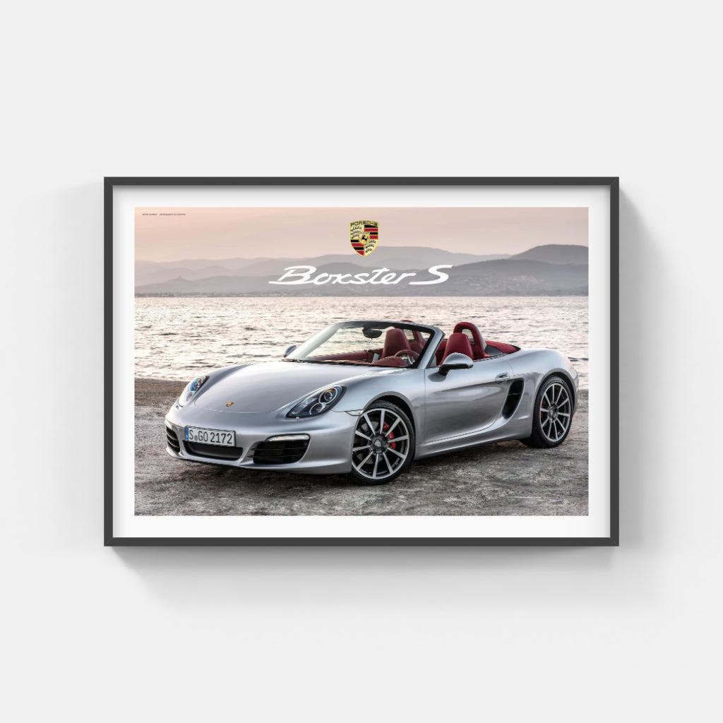 Porsche Boxster 781 poster