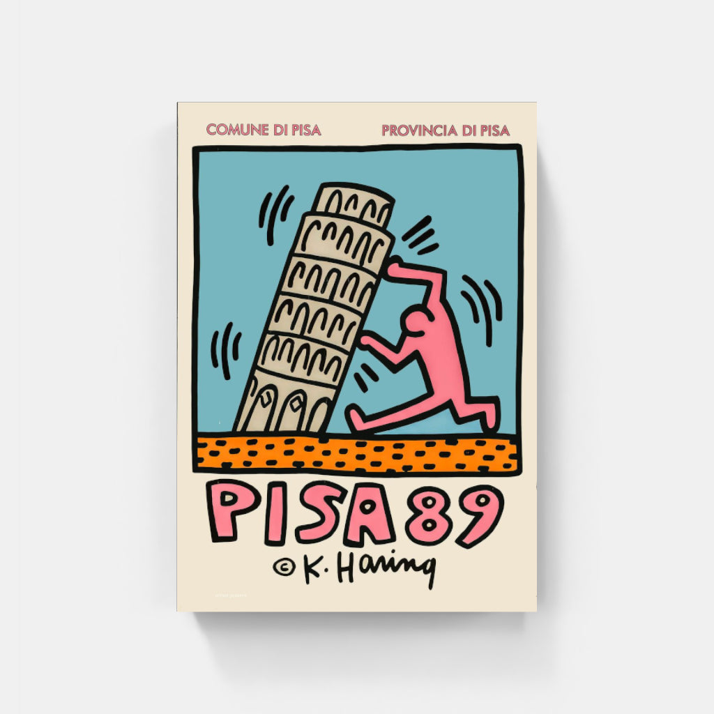 Keith Haring - Pisa poster