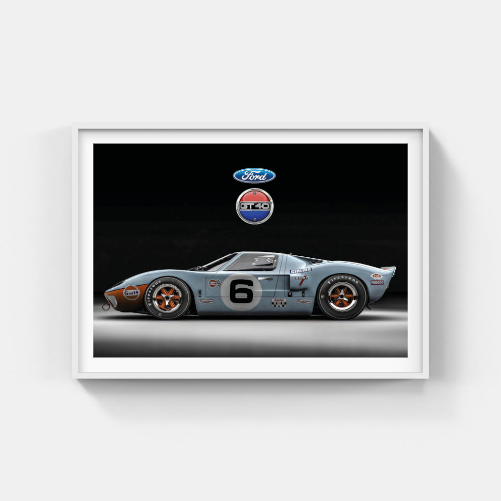 Ford GT40 poster