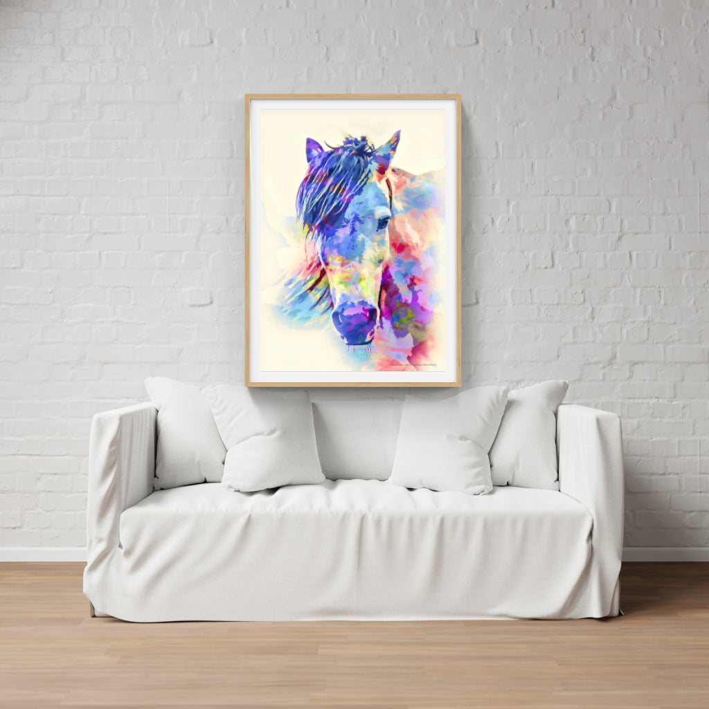 A Horse of Different Colours - poster