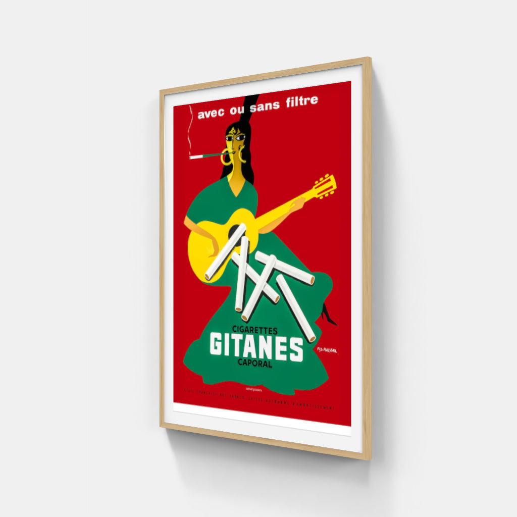 Gitanes Caporal poster