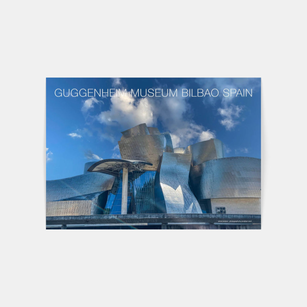 Guggenheim Museum, Bilbao poster