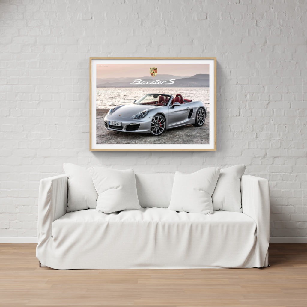 Porsche Boxster 781 poster