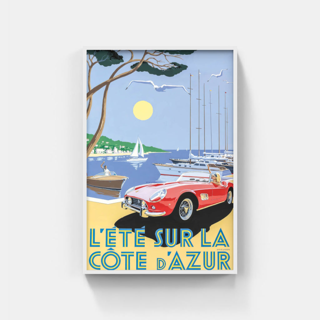 Été sur la Côte d'Azur poster