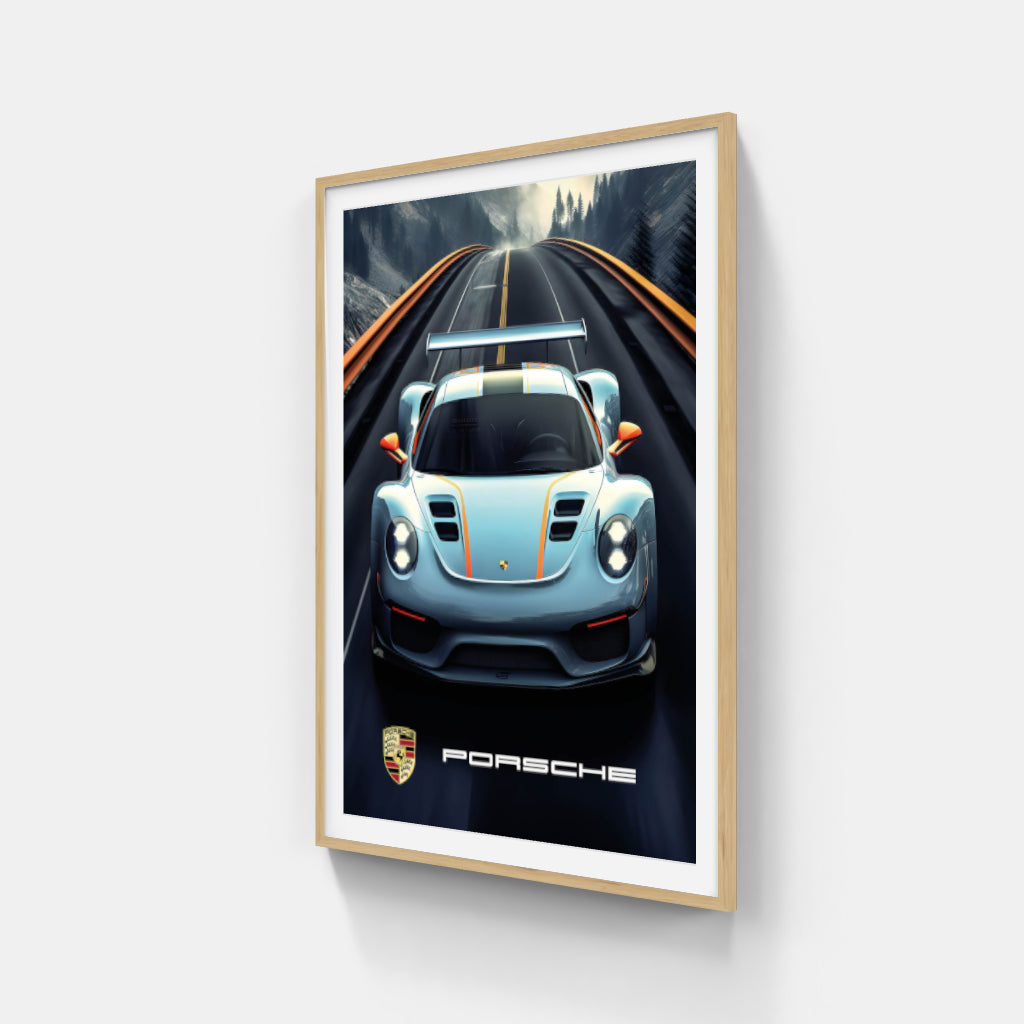 Porsche GT3 poster