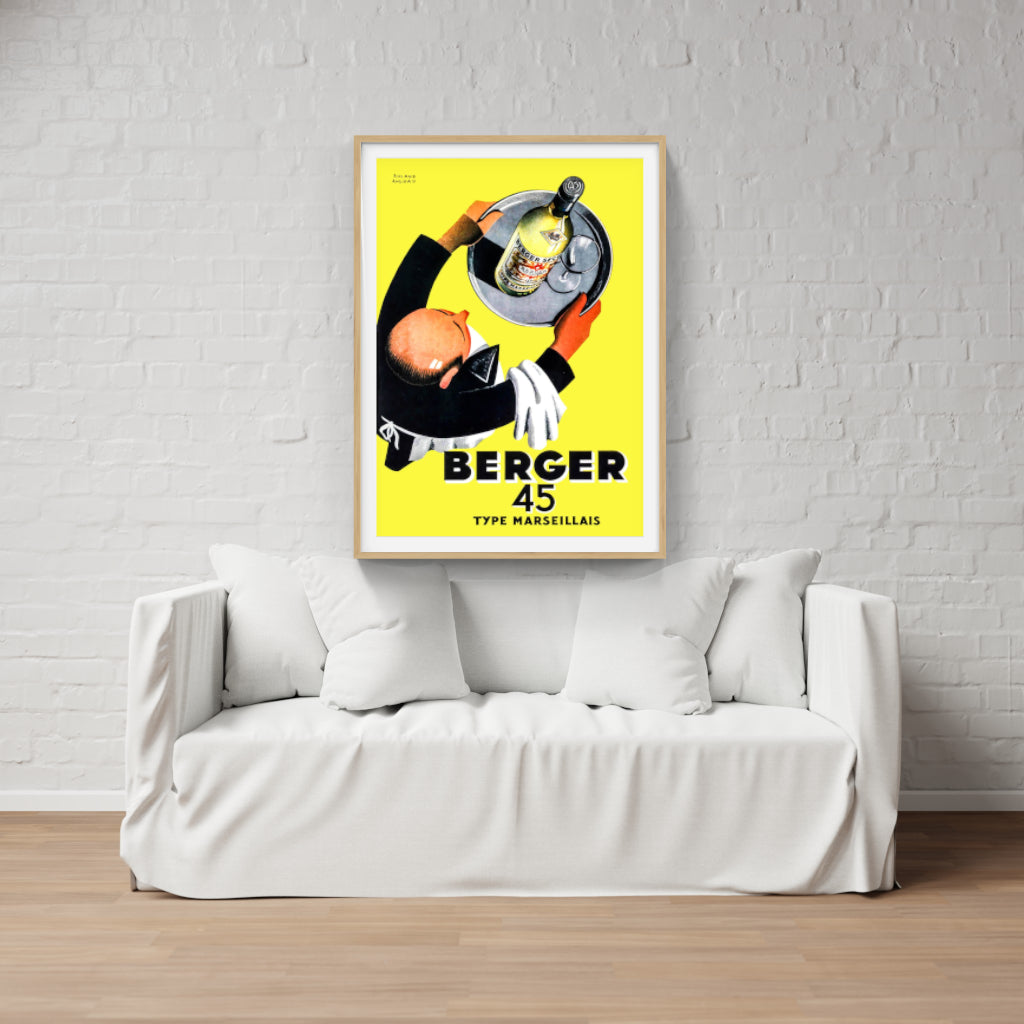 Berger 45 by Roland Ansieau poster