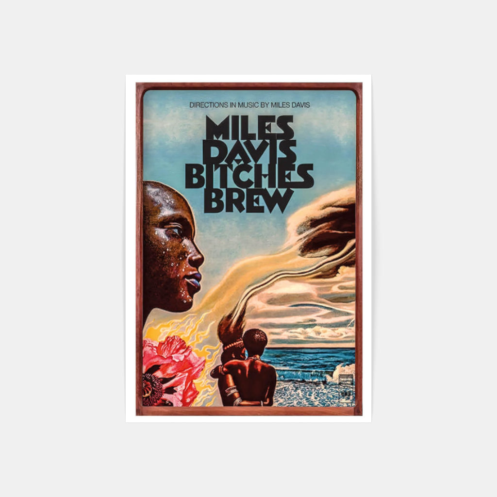 Miles Davis Bitches Brew poster