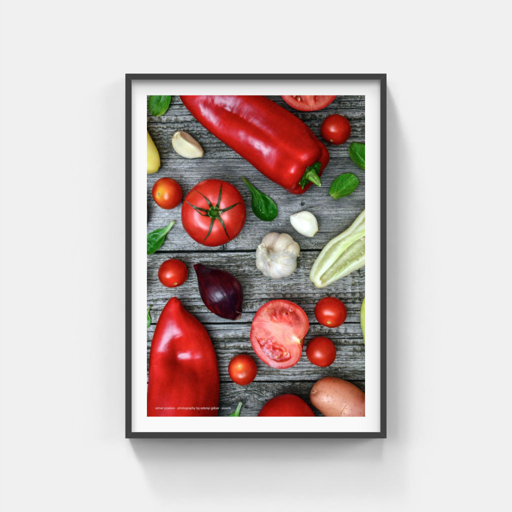 Raw Vegetables poster