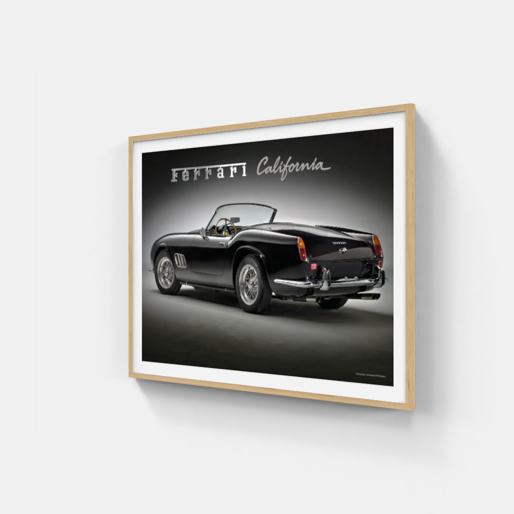 Ferrari California poster