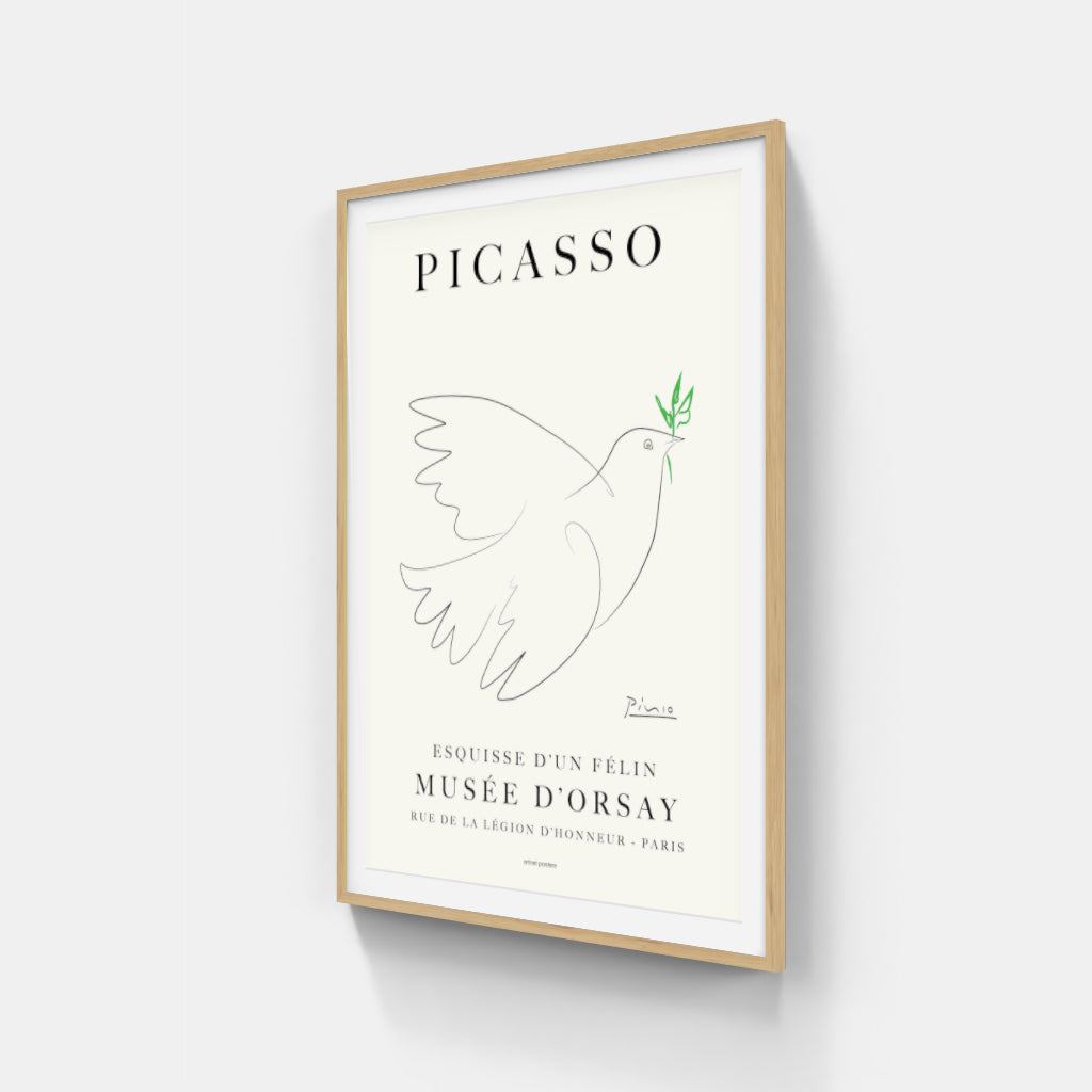 Picasso Peace Dove poster