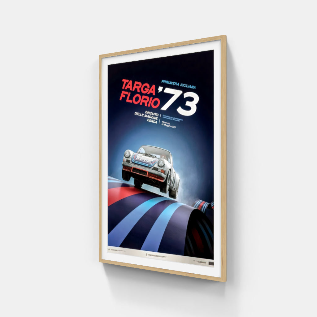 Porsche Targa Florio 1973 poster