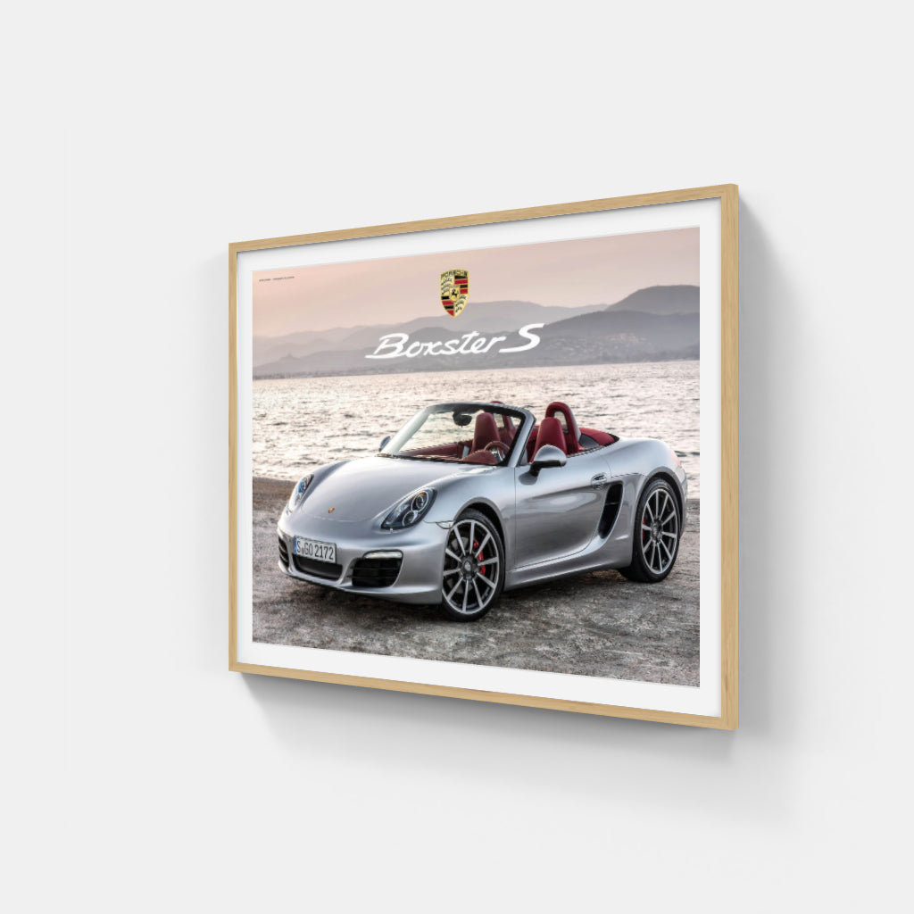 Porsche Boxster 781 poster