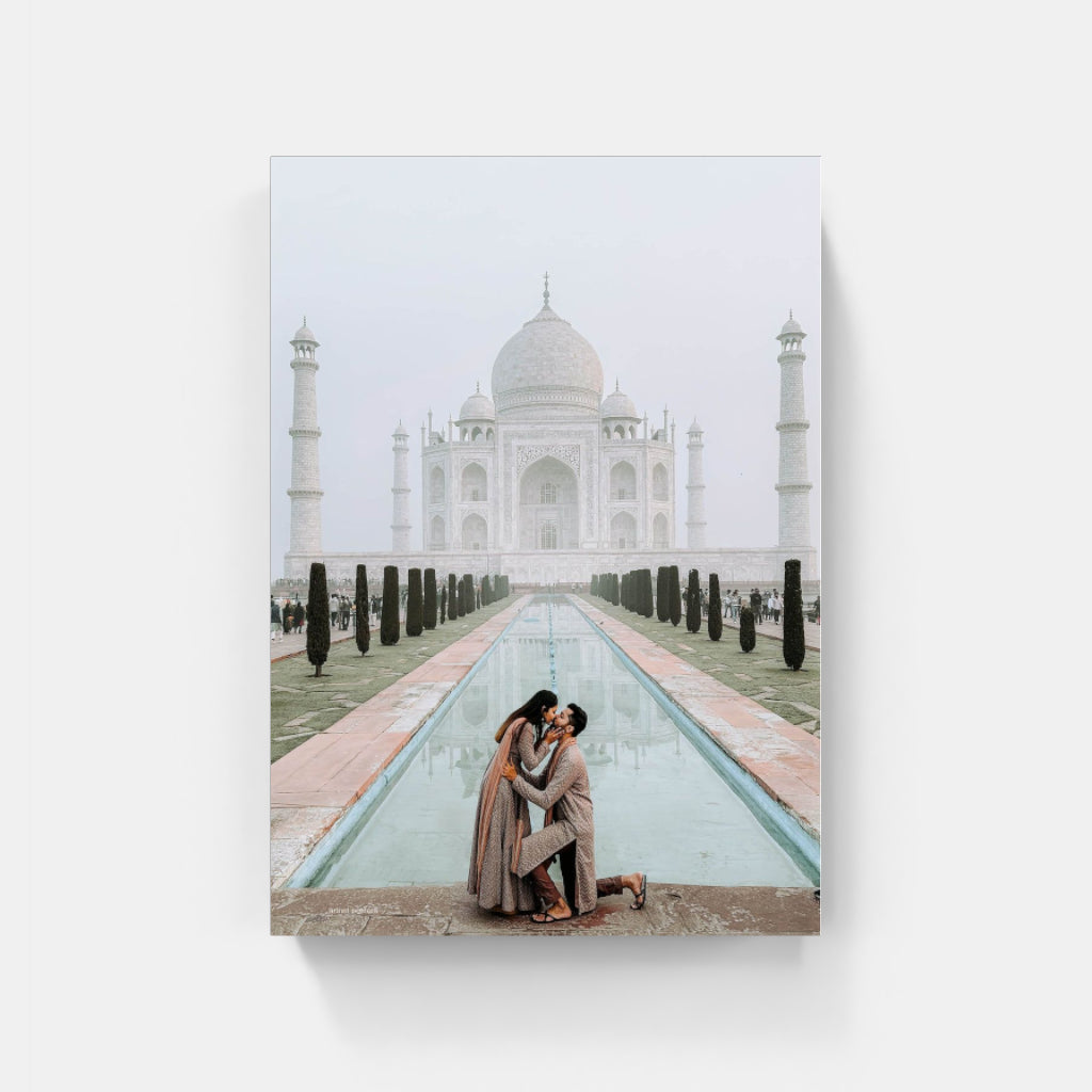 Taj Mahal Love poster