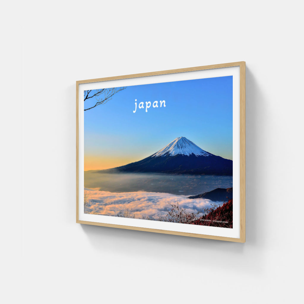 Mt Fuji poster