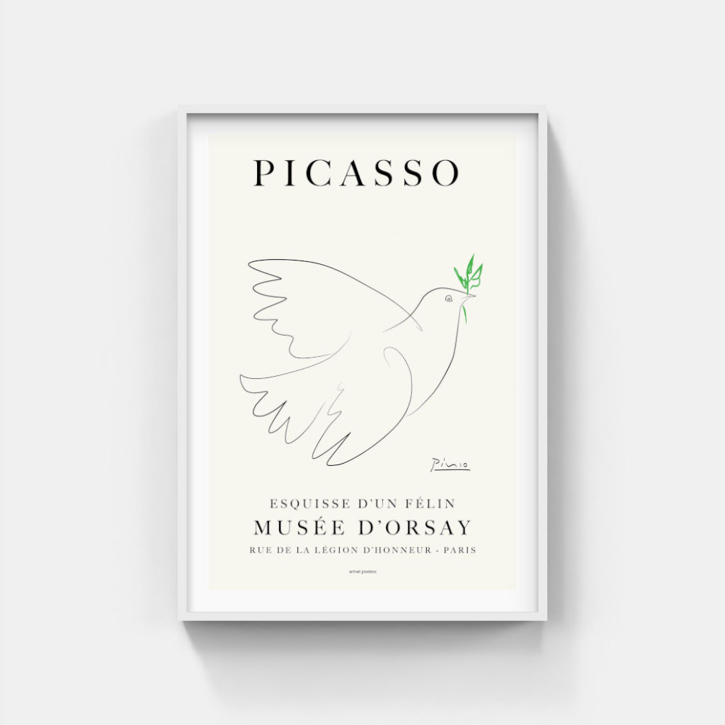 Picasso Peace Dove poster