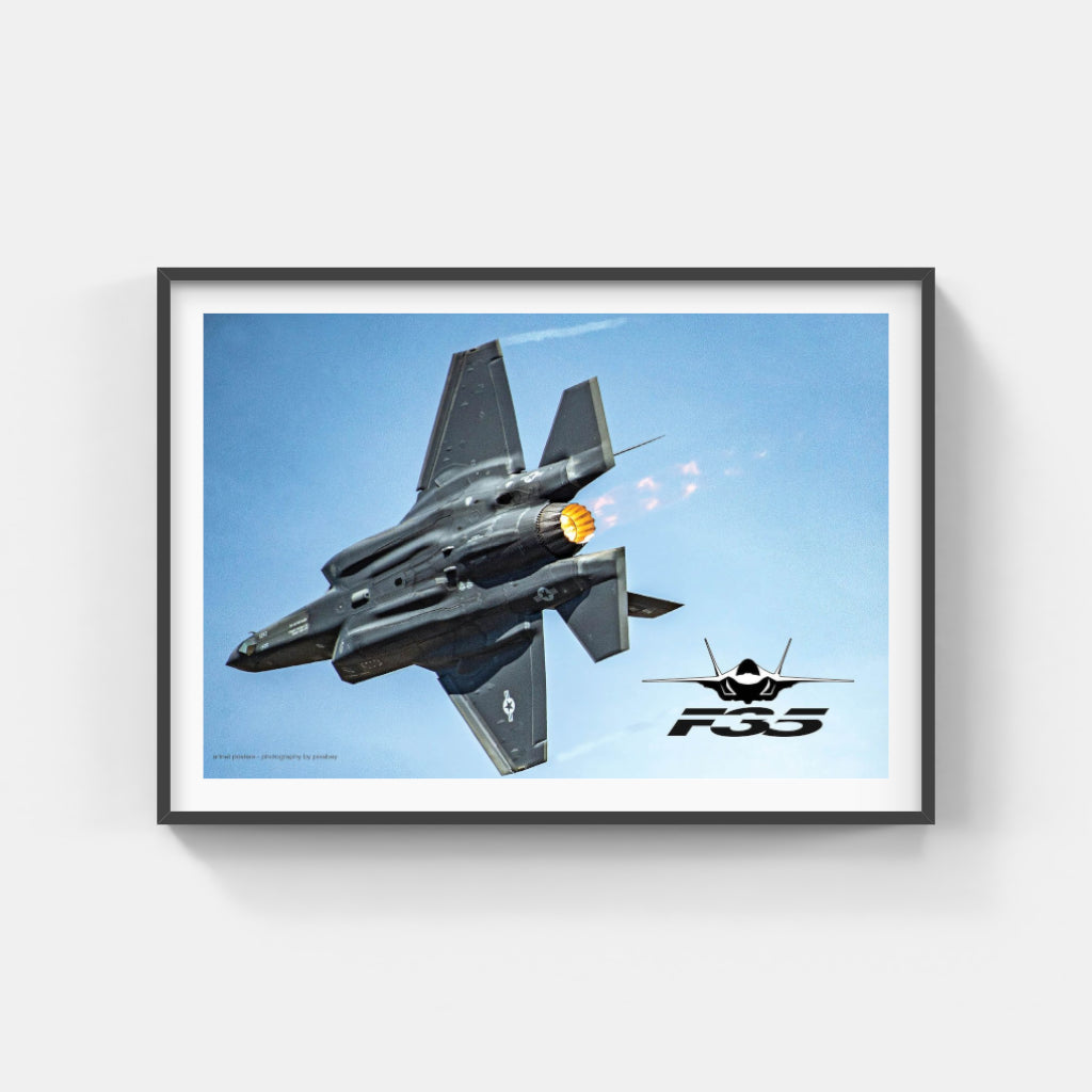 F35 Lightning poster