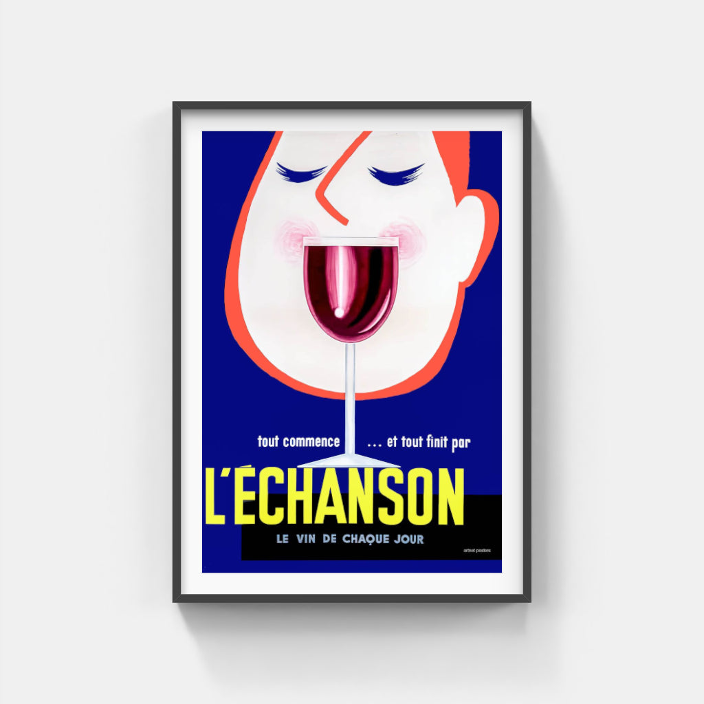l'Échanson Wine poster