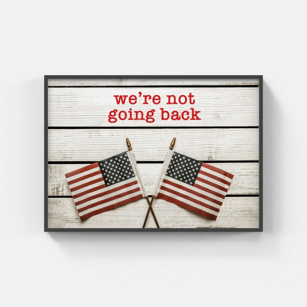 We're Not Going Back poster