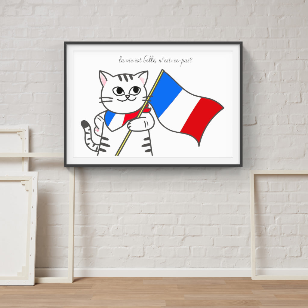 French Chat poster