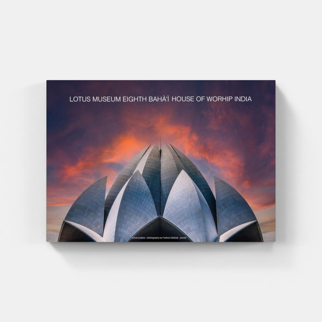 Lotus Museum New Delhi poster