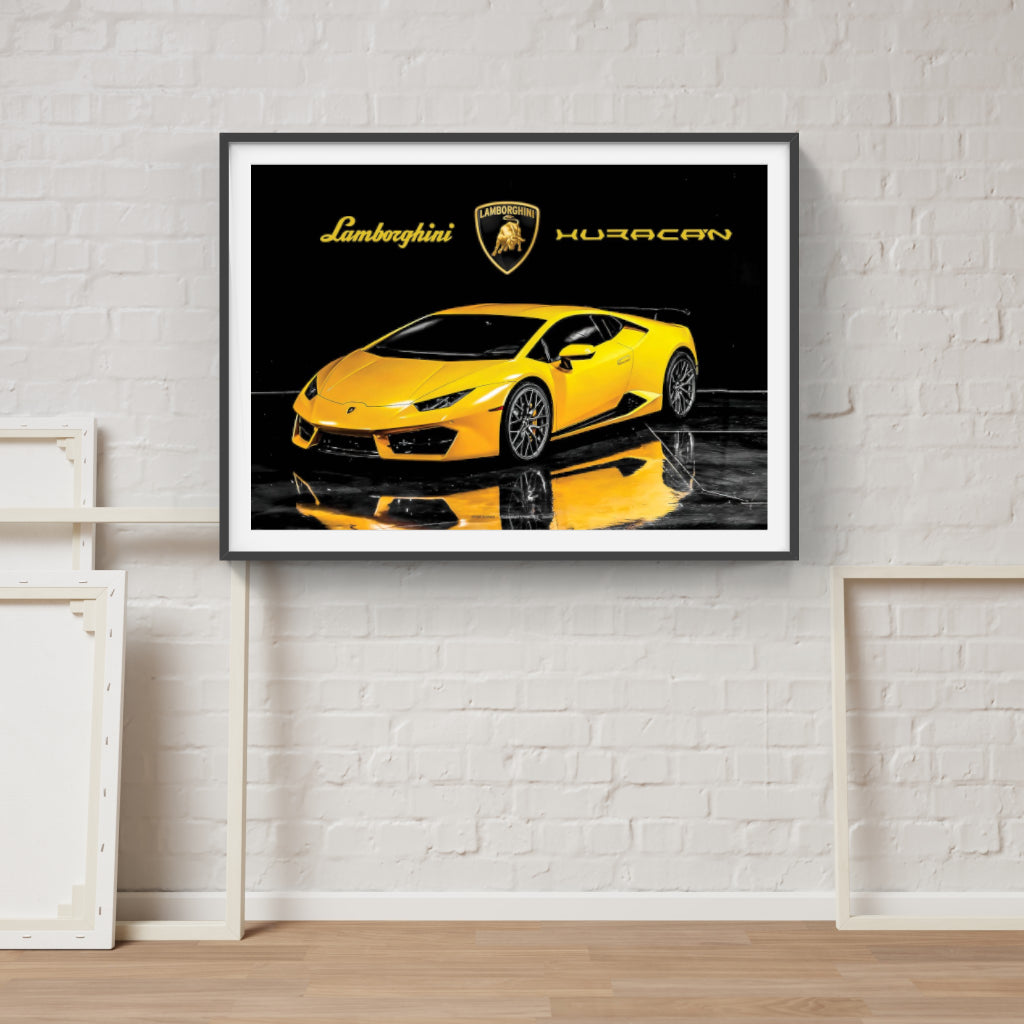 Lamborghini Huracan poster