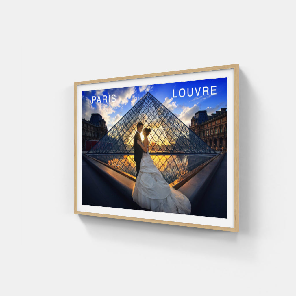 Musée du Louvre Paris poster