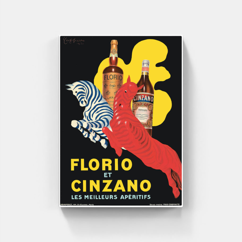 Cinzano et Florio poster