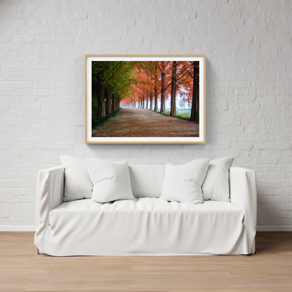 Autumn Trees - poster