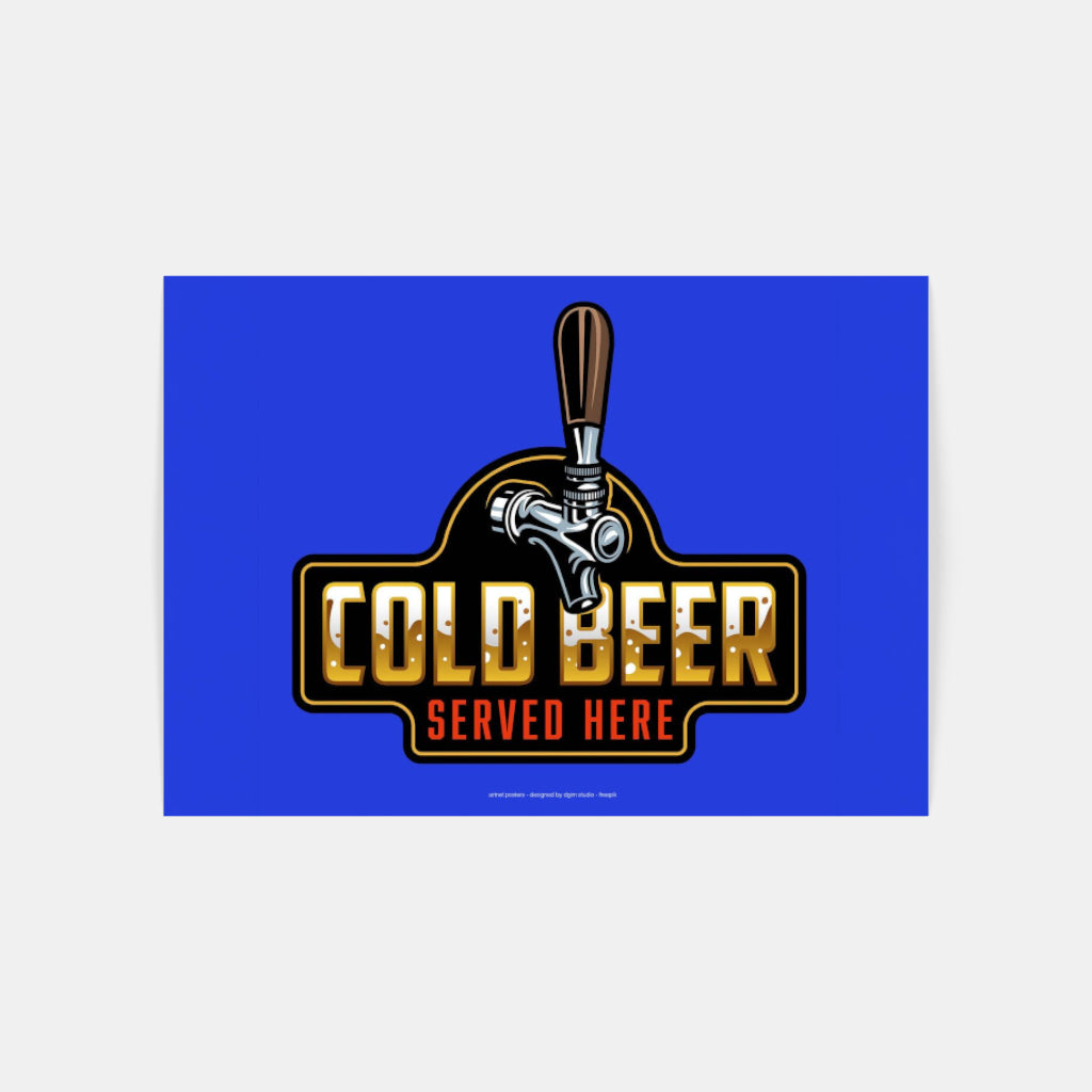 Cold Beer poster