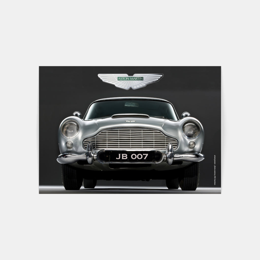 Aston Martin DB5 007 poster