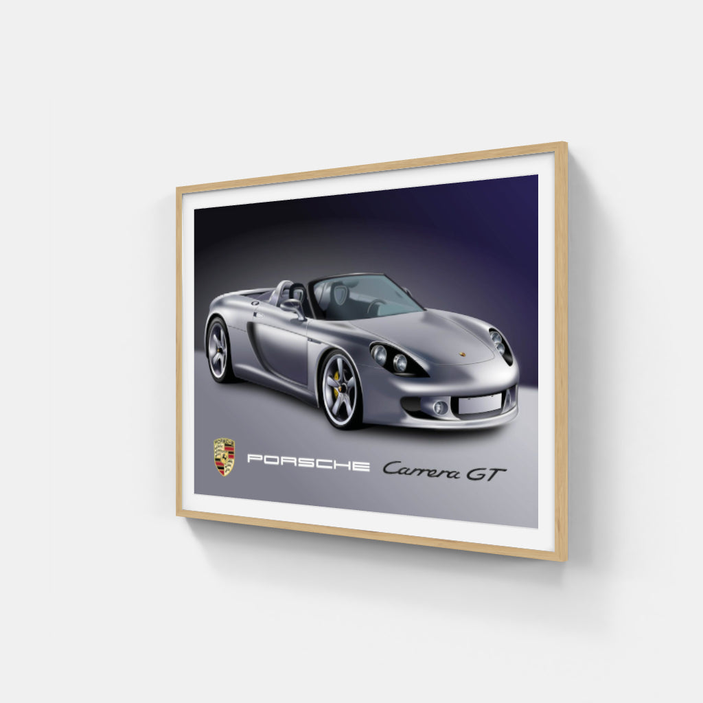 Porsche Carrera GT poster