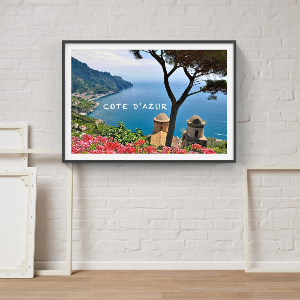 Côte d'Azur poster - Littoral