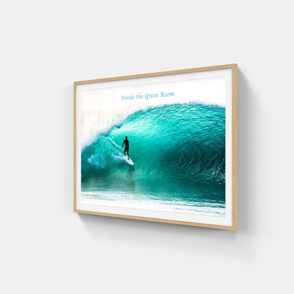 Inside the Green Room surfing poster