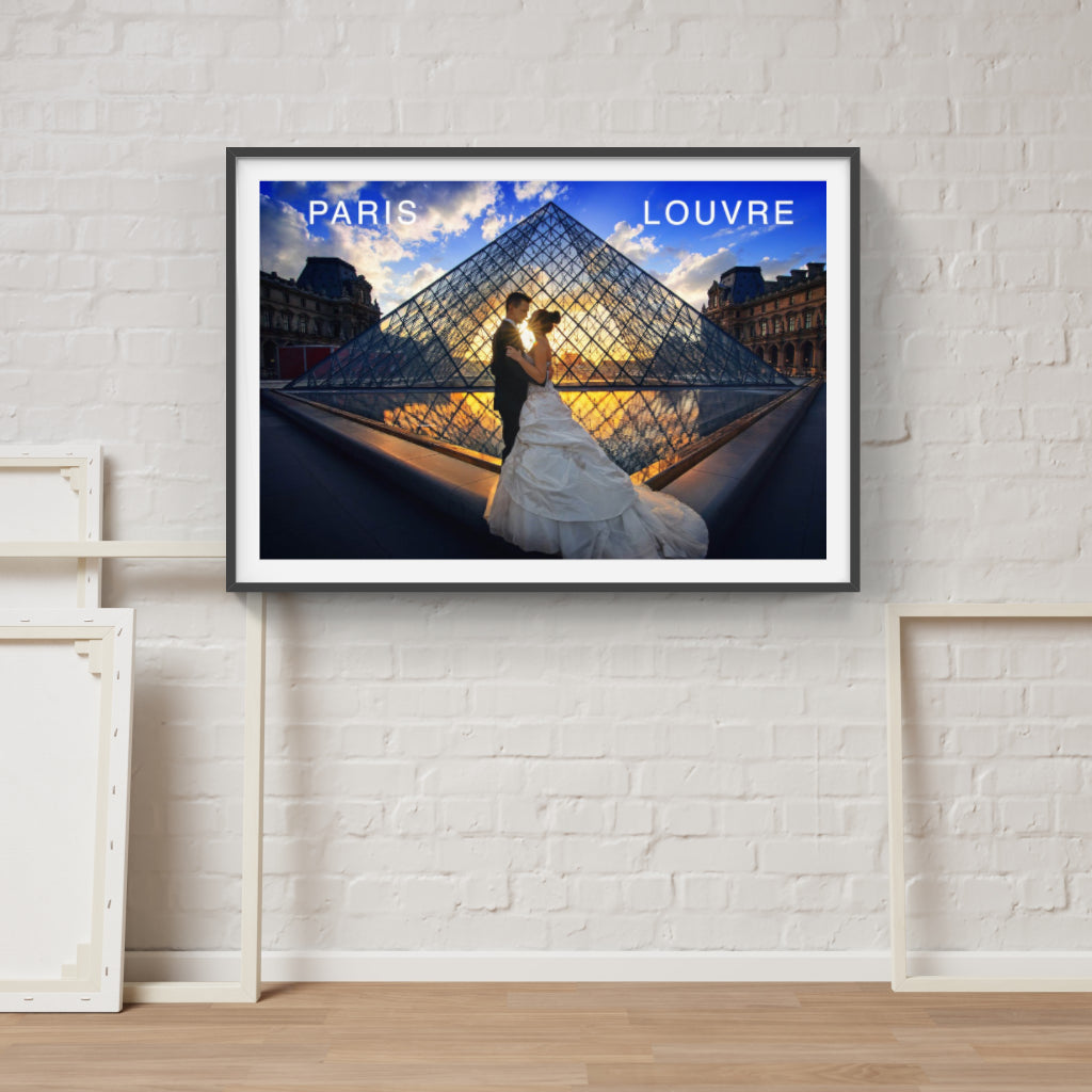 Musée du Louvre Paris poster