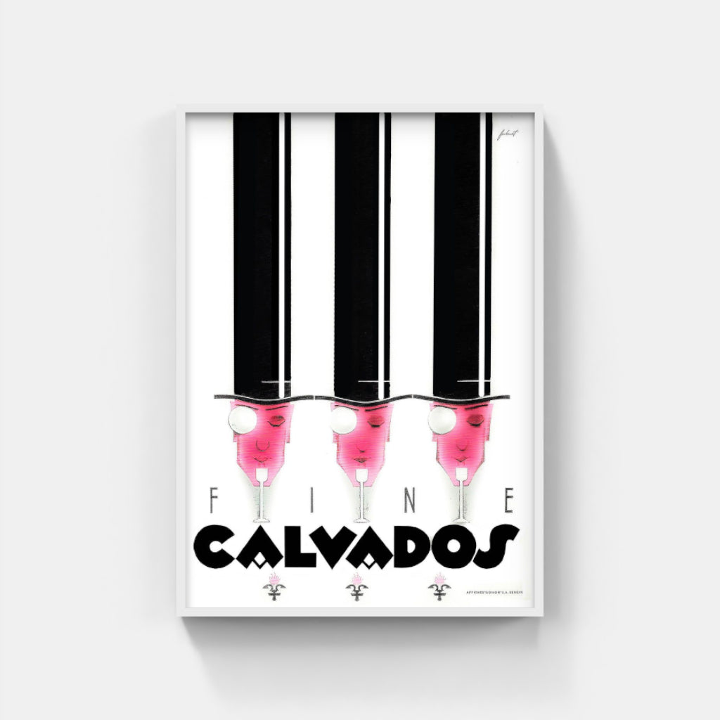 Calvados retro poster