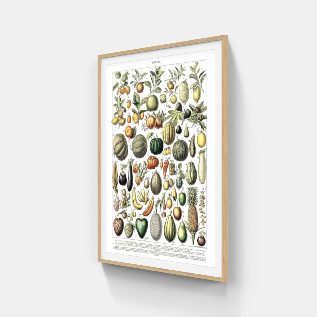 Vintage Vegetables poster